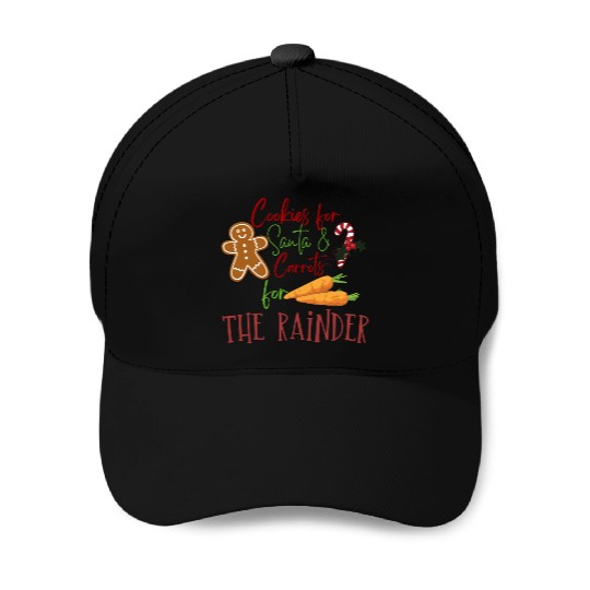 Christmas Cookie Graphic Baseball Caps