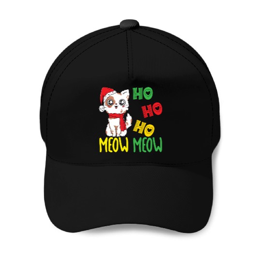 Cat Whisperer Christmas Day Cat Lover Kitty Meow Baseball Caps