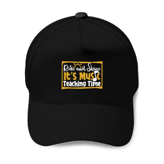 Music Teacher Baseball Caps