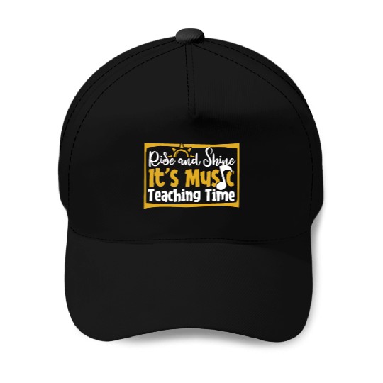 Music Teacher Baseball Caps