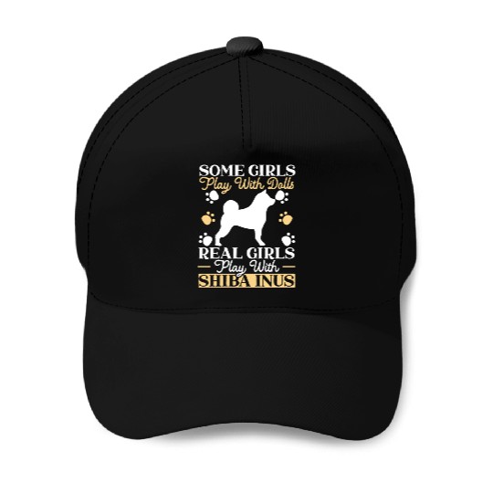 Shiba Inu Japanese Dog Lover Puppy Paw Love Baseball Caps