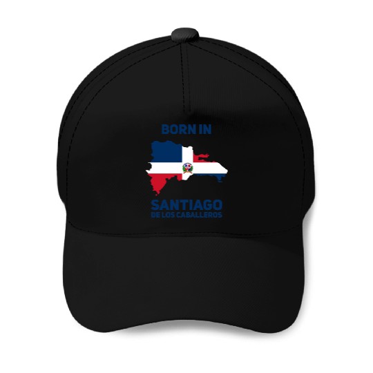 Santiago de los Caballeros Dominican Republic Baseball Caps