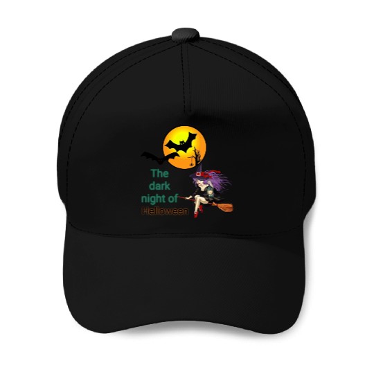 Halloween night Baseball Caps