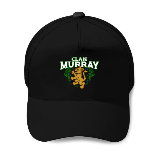 Clan Murray Cute Baby Lion Rampant Kitten Baseball Caps