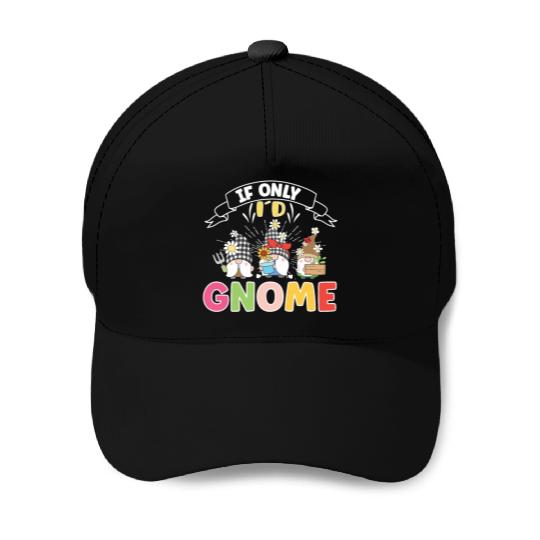 Garden Gnomes Gnome Lover Funny Gnome Gardening Baseball Caps