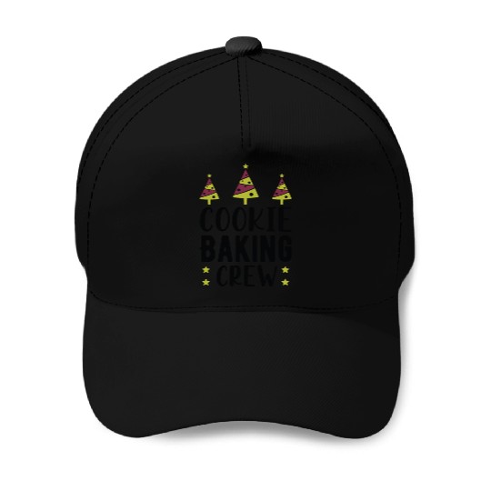 Cookie Baking Crew Baseball Caps