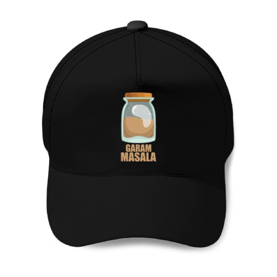 Garam Masala Spice Flavor Food Cooking Baseball Caps