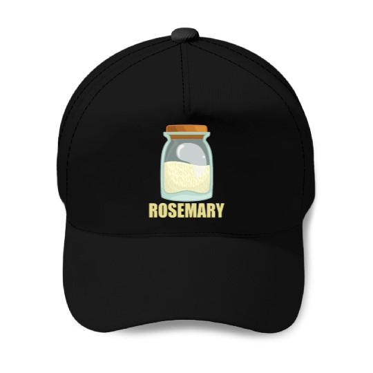 Rosemary Spice Flavor Food Cooking Baseball Caps