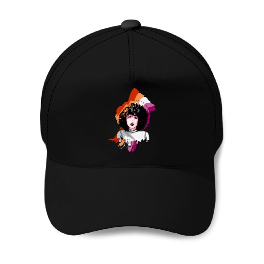 Afro Girl Gay Lesbian Flag Black History Melanin B Baseball Caps