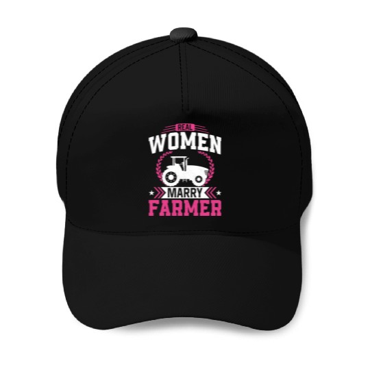 Farming Farmer Husband Wife Baseball Caps