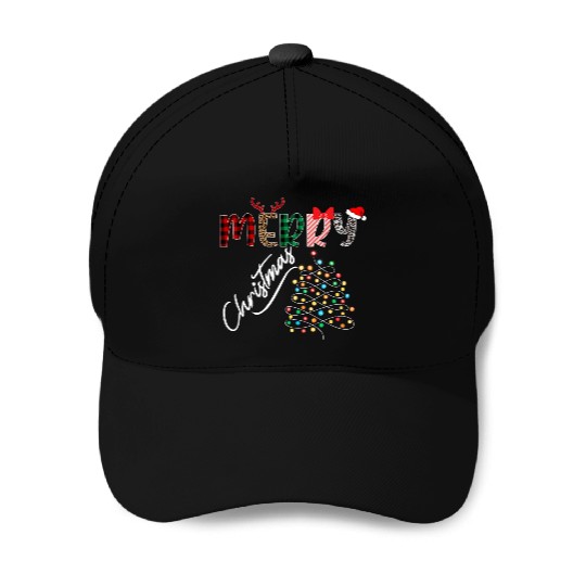 MERRY CHRISTMAS ,Christmas light Baseball Caps