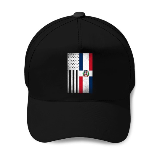 Dominican Republic Design for Dominican Americans Baseball Caps