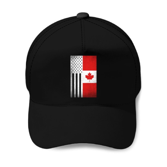 Canada Design for proud Canadian Americans Baseball Caps