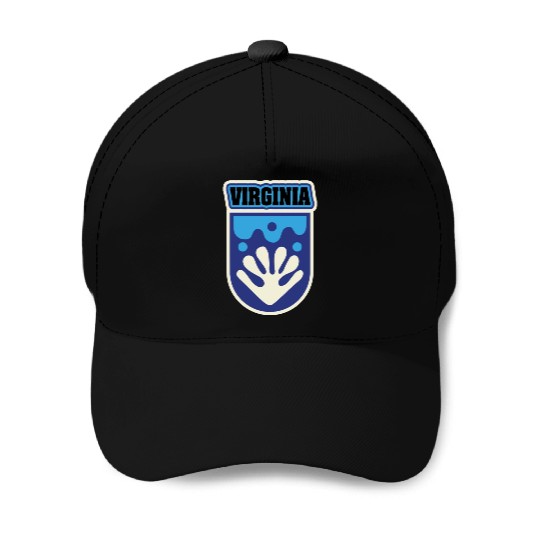 US States VIRGINIA Baseball Caps