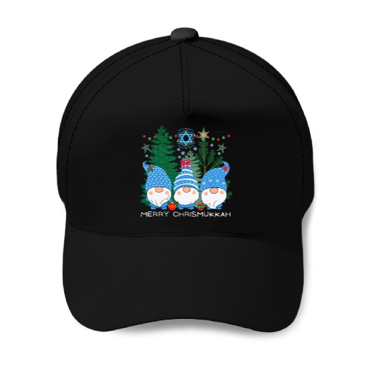 Merry Christmukkah, Jewish Christmas Baseball Caps