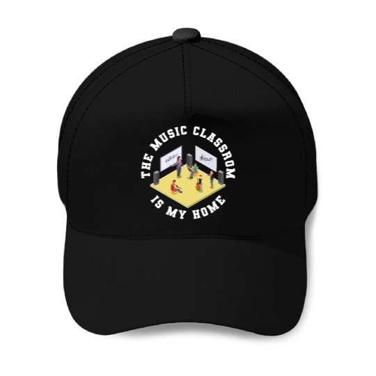 Music Teacher Baseball Caps