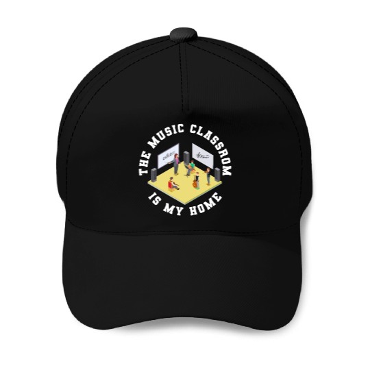 Music Teacher Baseball Caps