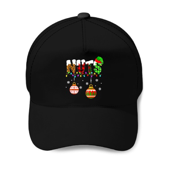 Funny Chest Nuts Couples Christmas Chestnuts Xmas Baseball Caps