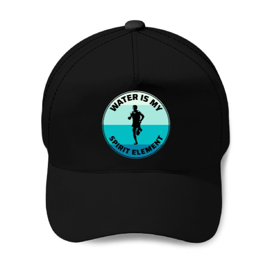 Deep Water Aqua jogging Pool Running Fitness Baseball Caps