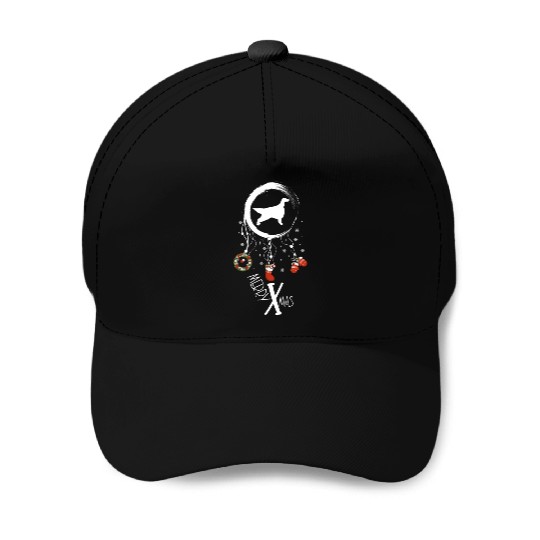 dog dreamcatcher Christmas Irish Setter Baseball Caps