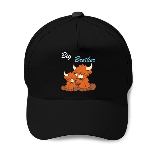 Highland Cattle - Big Brother Baseball Caps