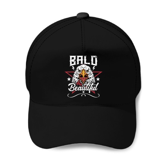 Bald and Beautiful Baseball Caps