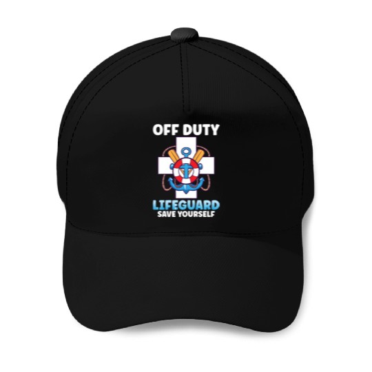 Swimmer Scuba Diving Lifeguard Water Sport Baseball Caps