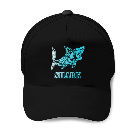 shark Baseball Caps