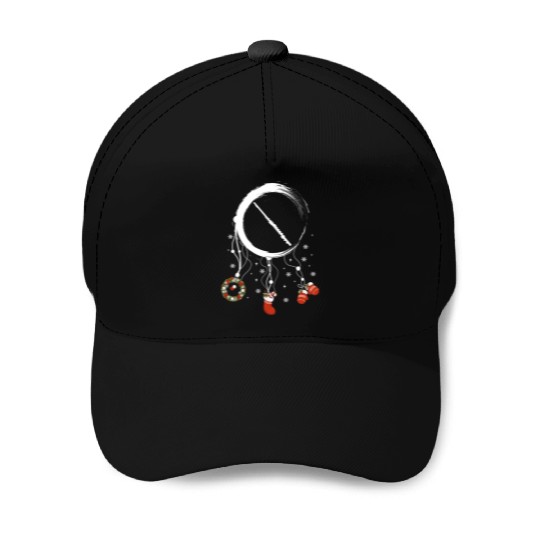 musical instrument dreamcatcher Christmas Clarinet Baseball Caps