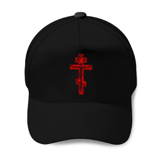 Russian Orthodox Three Bar Cross Classic Baseball Caps