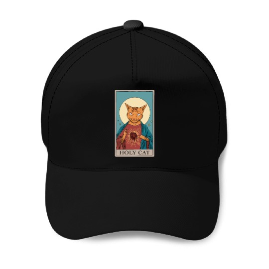 Cat Tarot Design for a Cat Lady or Cat Mom Baseball Caps