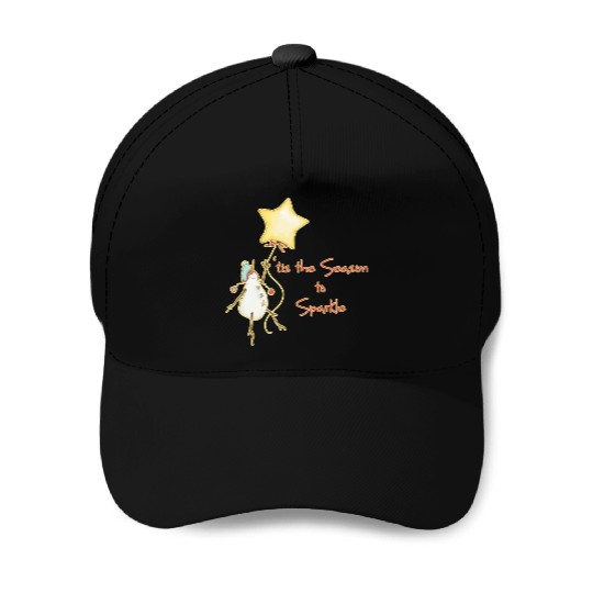 'tis the season to sparkle Baseball Caps