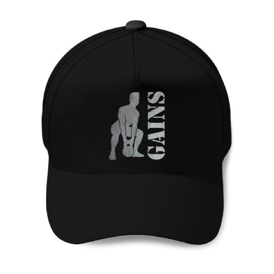 Bodybuilder Workout Squats Exercise Gift Baseball Caps