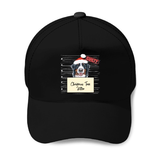 Bernese Mountain christmas funny prison Baseball Caps