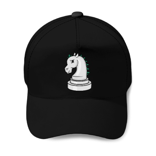 Annoyed Punk Chess Horse Baseball Caps