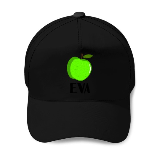 Eva Apple Baseball Caps