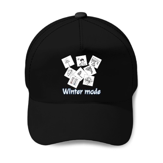 Winter mode Baseball Caps