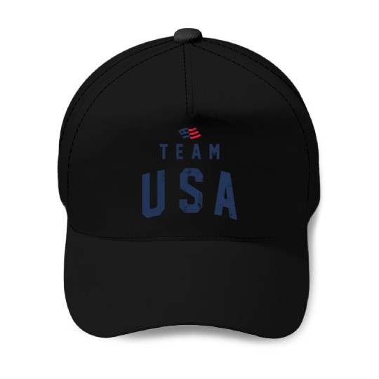 TEAM USA USED LOOK Baseball Caps