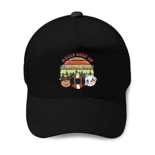 christmas spirit sublimation Baseball Caps