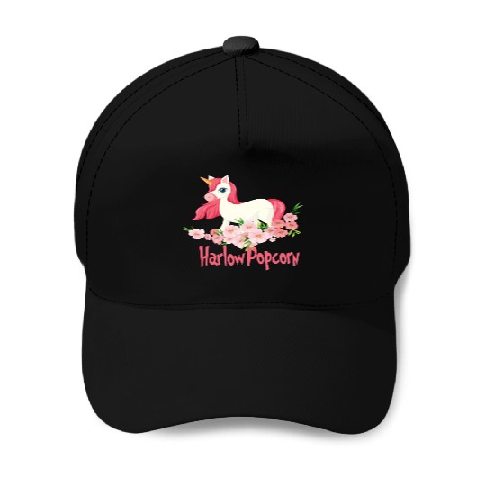 Harlow And Popcorn Merch Popcorn The Pony Baseball Caps