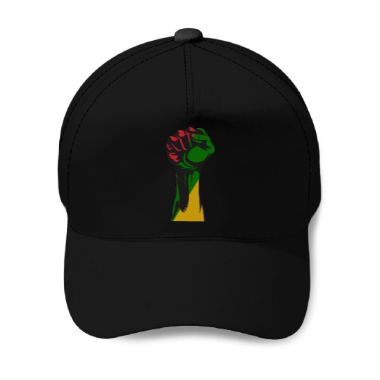 Cool African Ancestry Pride Flag Black History Baseball Caps