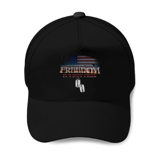 Airforce Veteran Freedom isn't Free Baseball Caps