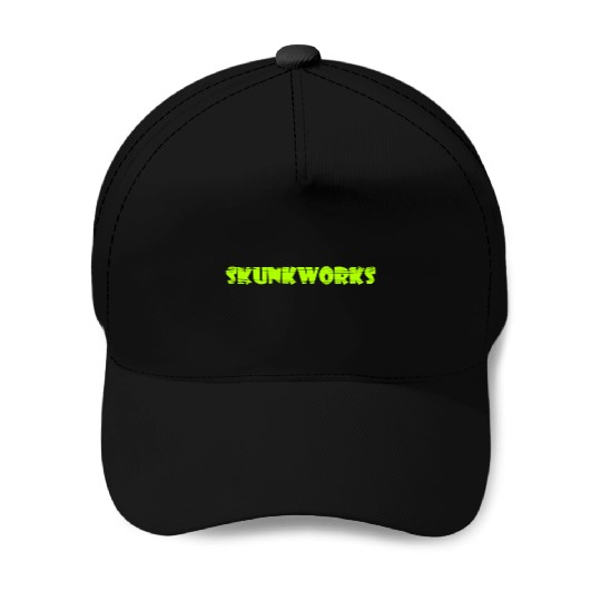 Skunkworks Shop Logo Baseball Caps