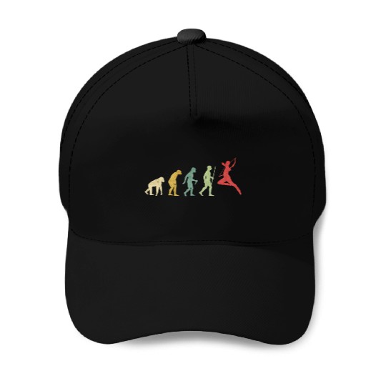 Archery Bow and Arrow Evolution Baseball Caps
