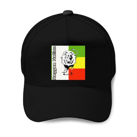 Reggae Nation Baseball Caps
