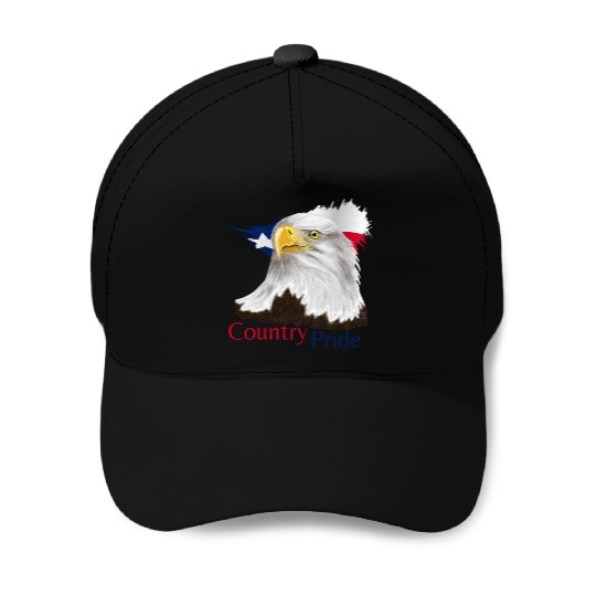 Texas Eagle Baseball Caps