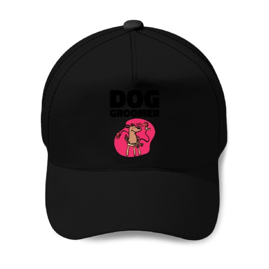 Dog Groomer Canine Grooming Hygiene Baseball Caps