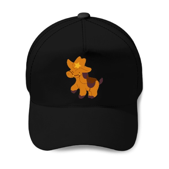 cowboy horse Baseball Caps