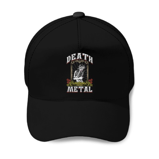 Goth Rock Satan Festivals Death Metal Baseball Caps