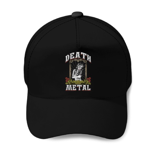 Goth Rock Satan Festivals Death Metal Baseball Caps